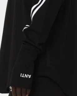 The Anti Order Anti Sport Layered Long Sleeve T-Shirt Black/White -Champions Style 02042517 YB012 mens 090