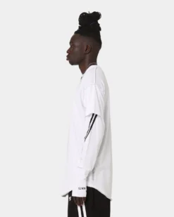 The Anti Order Anti Sport Layered Long Sleeve T-Shirt White/Black -Champions Style 02042517 YW110 mens 060