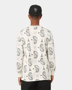 Carré Big Bandana Oversized T-Shirt Off White -Champions Style 02042713 YO007 mens 0040