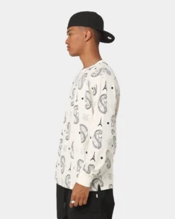Carré Big Bandana Oversized T-Shirt Off White -Champions Style 02042713 YO007 mens 0060