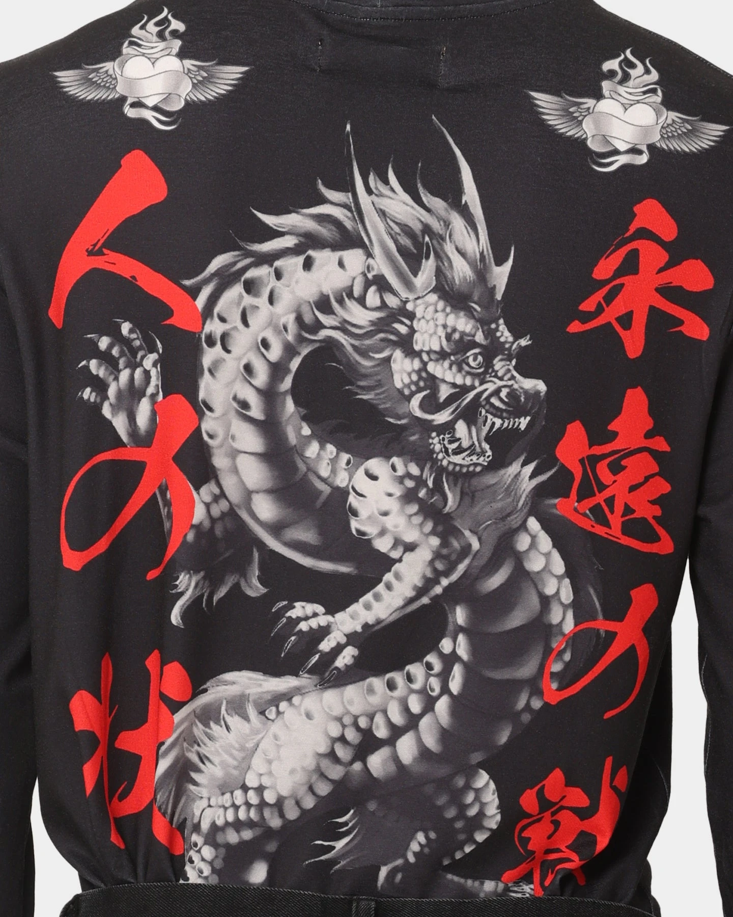 Loiter Drago Long Sleeve T-Shirt Black 5 Loiter Drago Long Sleeve T-Shirt Black - Image 5