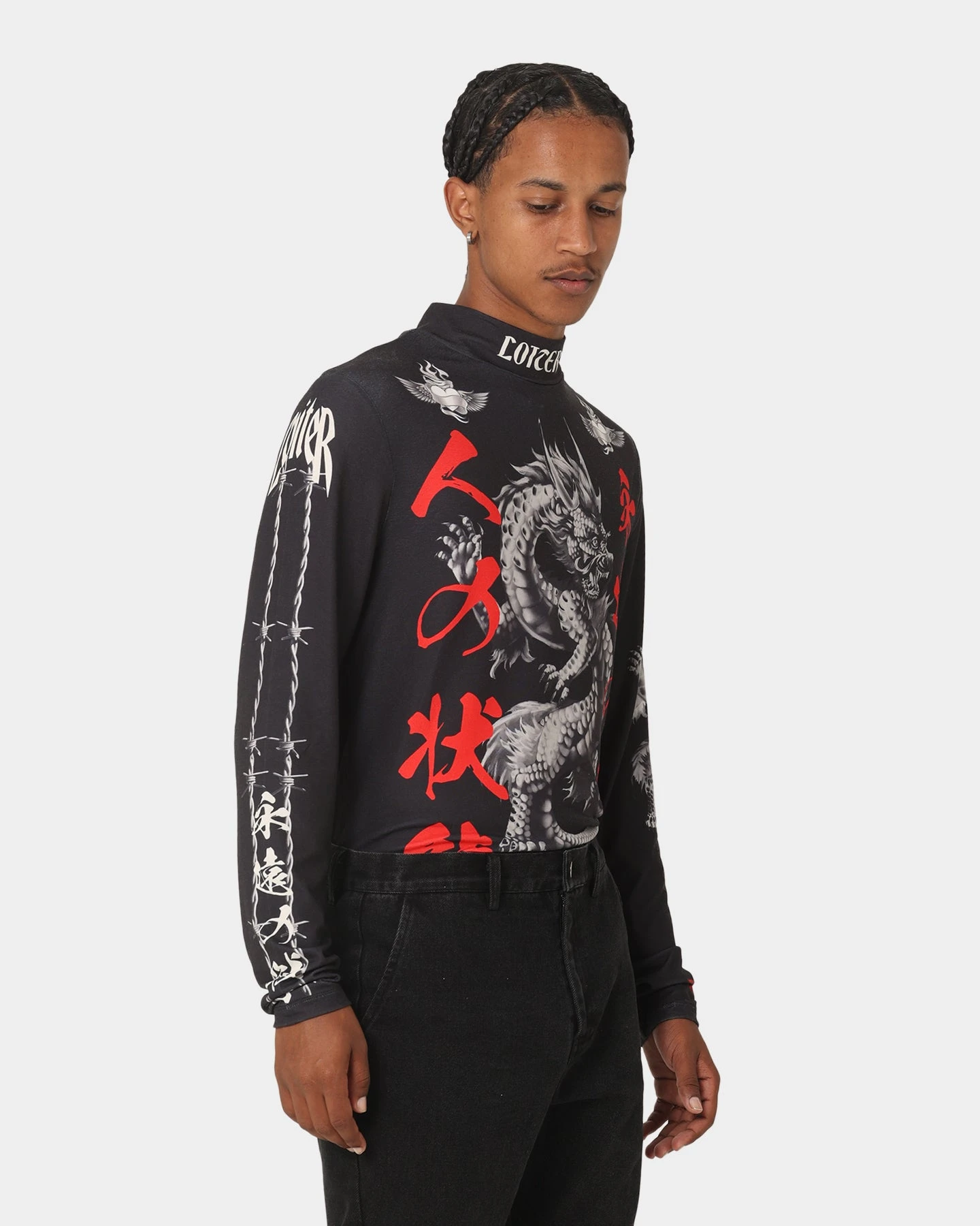 Loiter Drago Long Sleeve T-Shirt Black 6 Loiter Drago Long Sleeve T-Shirt Black - Image 6