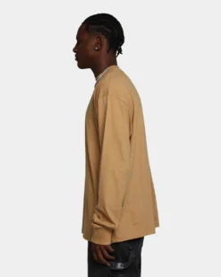 MNML Every Day Long Sleeve T-Shirt Khaki -Champions Style 02042894 YK001 mens 0060