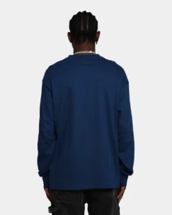 MNML Every Day Long Sleeve T-Shirt Navy 9 MNML Every Day Long Sleeve T-Shirt Navy -Champions Style 02042895 YN200 mens 0040