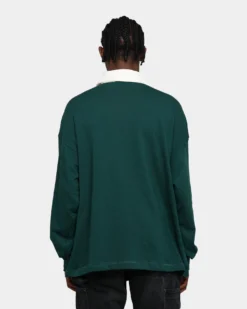 MNML Oversized Rugby Shirt Green 9 MNML Oversized Rugby Shirt Green -Champions Style 02042903 YG600 mens 0040