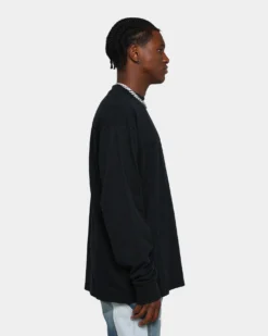 MNML Every Day II Long Sleeve T-Shirt Black -Champions Style 02042917 YB001 mens 0050