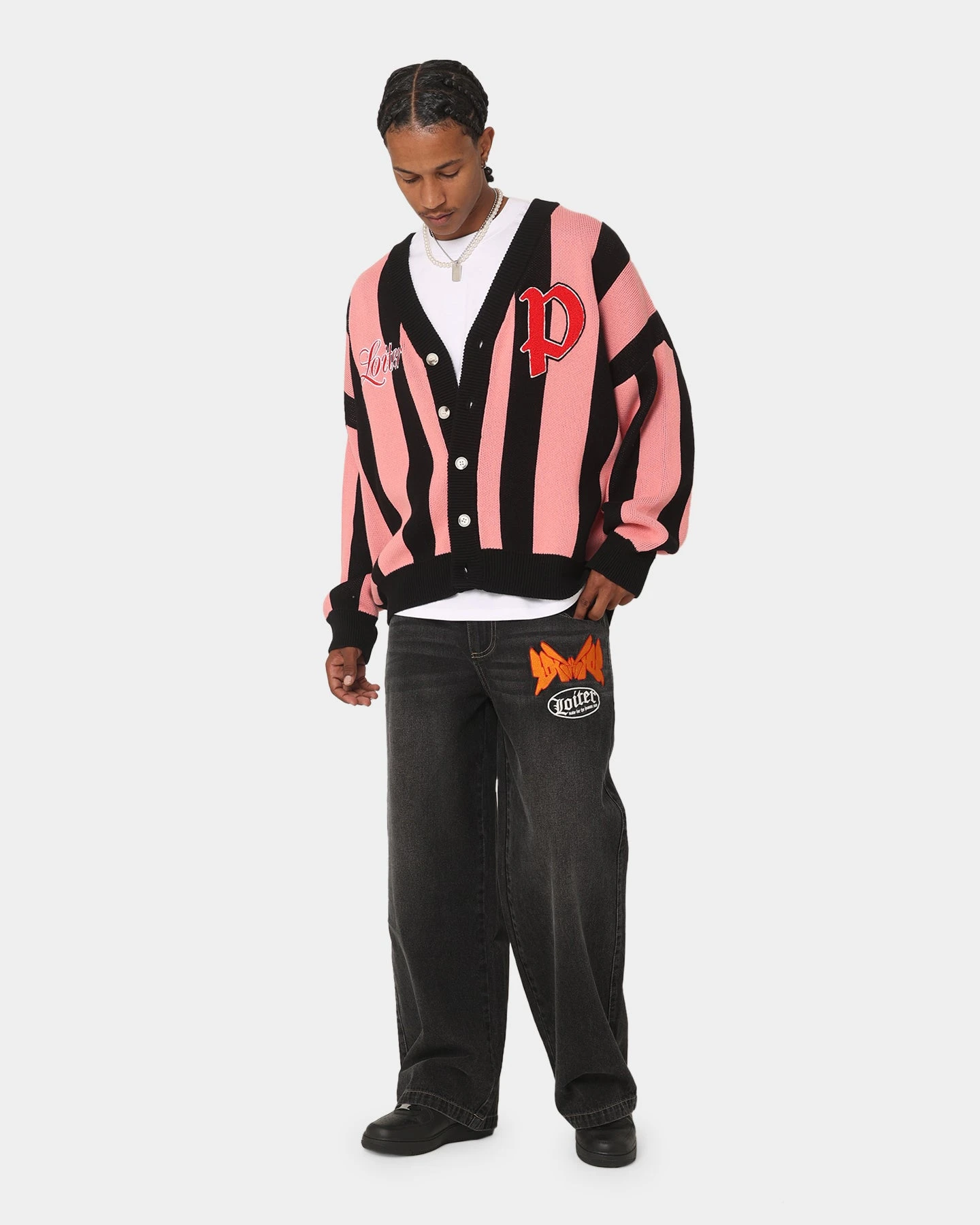 Loiter Paradise Cardigan Pink 4 Loiter Paradise Cardigan Pink - Image 4