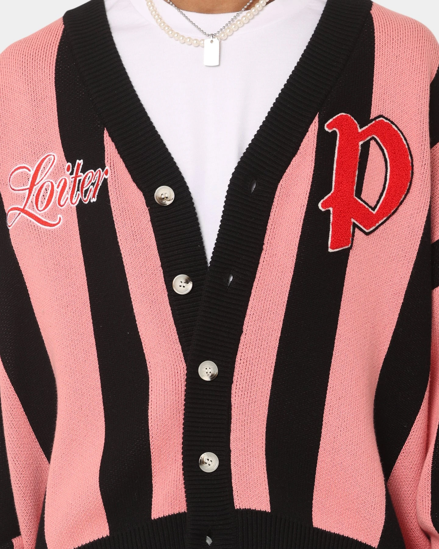 Loiter Paradise Cardigan Pink 5 Loiter Paradise Cardigan Pink - Image 5