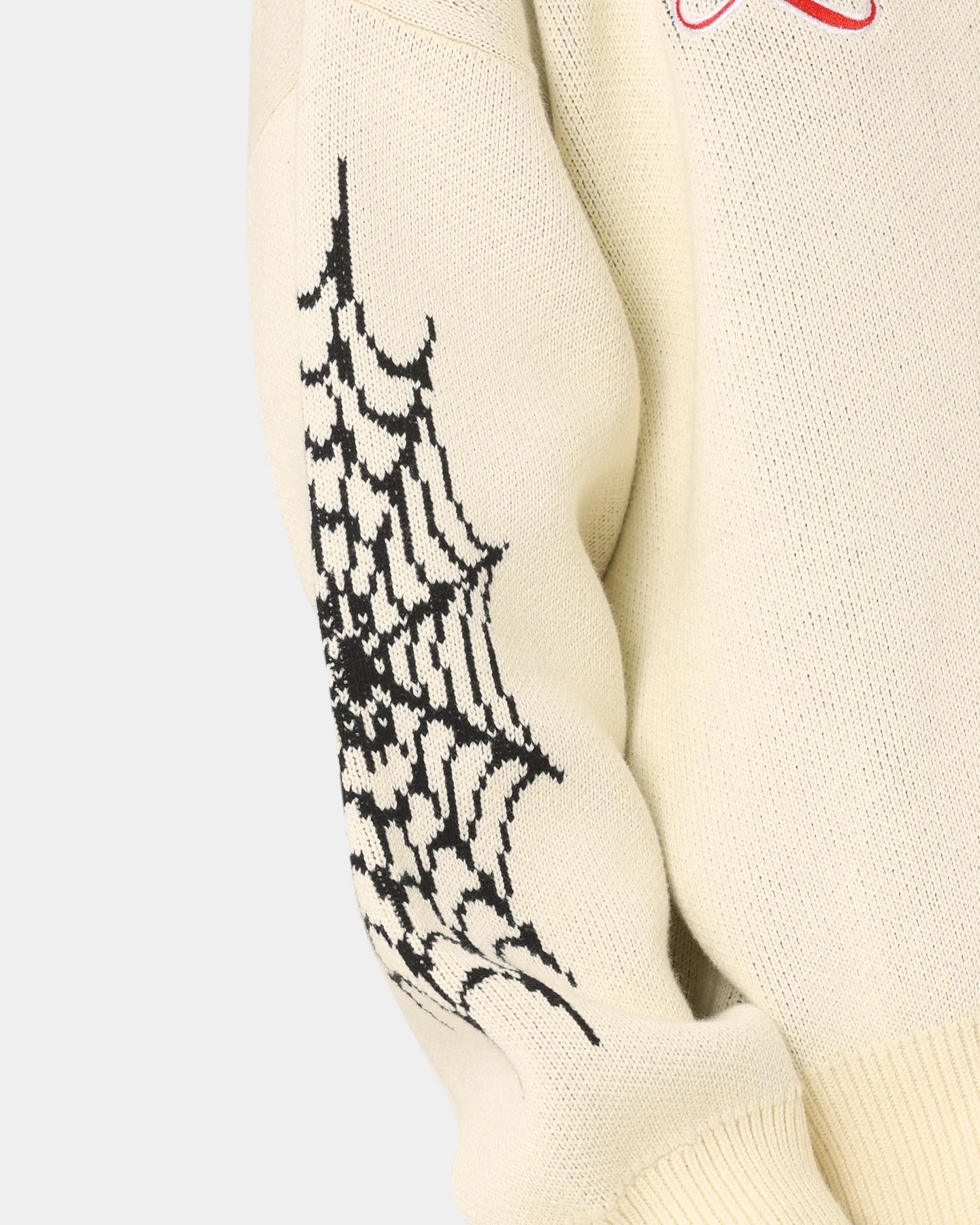 Loiter Spider Cardigan Cream 10 Loiter Spider Cardigan Cream - Image 10