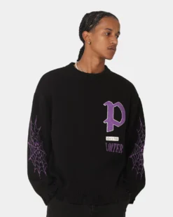 Loiter Paradise Knit Sweater Black -Champions Style 02043455 YB001 mens 0050