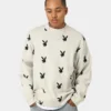 Playboy By CK Bunny Knit Sweater V2 Off White