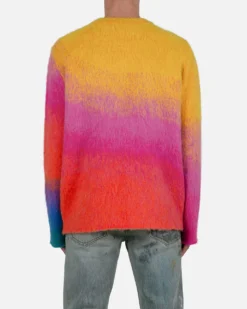 MNML Brushed Gradient Sweater Multi-Coloured 12 MNML Brushed Gradient Sweater Multi-Coloured -Champions Style 02044457 YM041 mens 00050