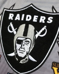 Pro Standard Las Vegas Raiders Remix Varsity Jacket Black -Champions Style 02044652 YB001 mens 0100