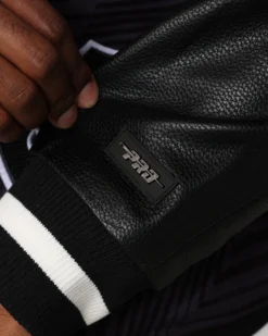 Pro Standard Las Vegas Raiders Remix Varsity Jacket Black -Champions Style 02044652 YB001 mens 0110