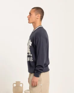 Carré Brave Knitted Sweater Navy 11 Carré Brave Knitted Sweater Navy -Champions Style 02045060 YN200 mens 0006 scaled