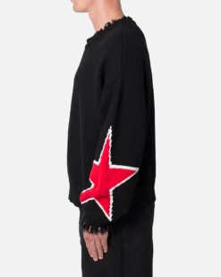 MNML Star Sweater Black 8 MNML Star Sweater Black -Champions Style 02048363 YB001 mens 0030