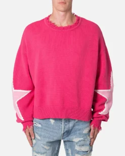 MNML Star Sweater Pink