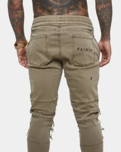 Saint Morta Abolished Joggers Dark Brown -Champions Style 03001796 YD052 mens 080 8489db6c 3e8e 4b8b b5aa c5b1278a43d0