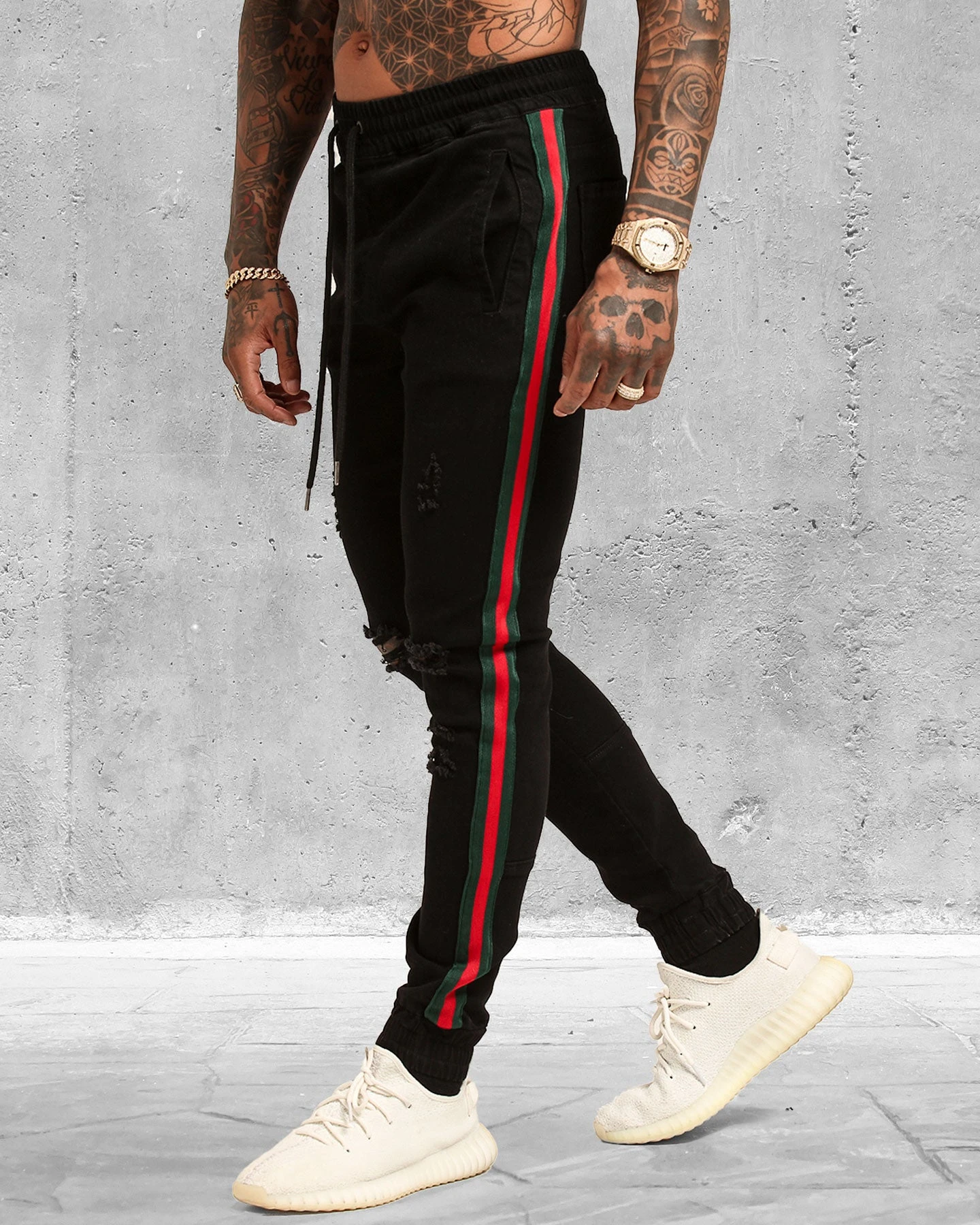 Saint Morta Prestige Joggers Black 1 Saint Morta Prestige Joggers Black