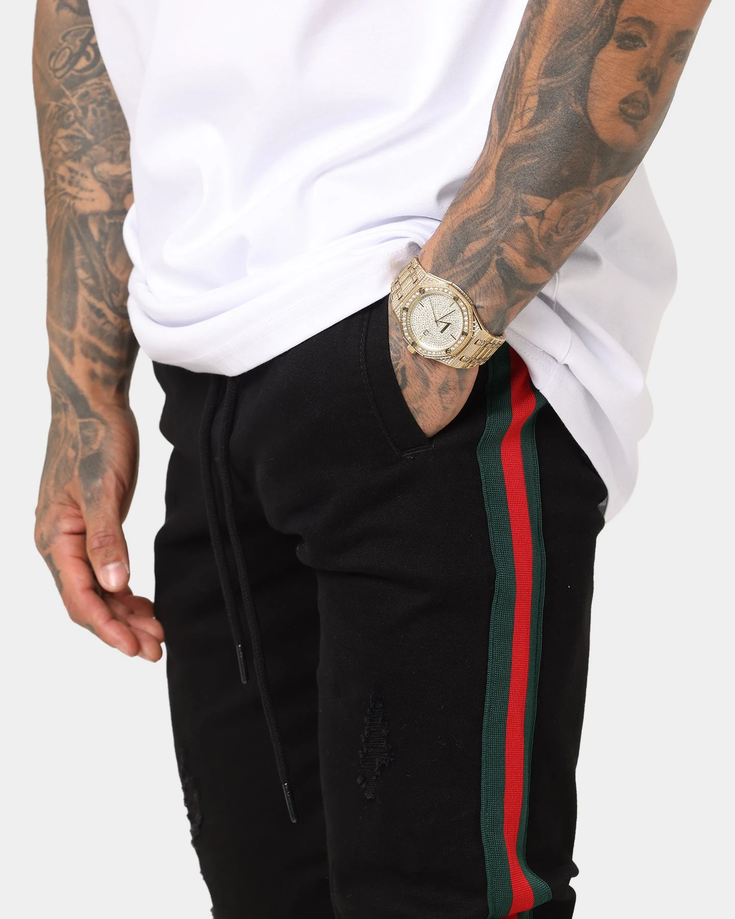 Saint Morta Prestige Joggers Black 5 Saint Morta Prestige Joggers Black - Image 5