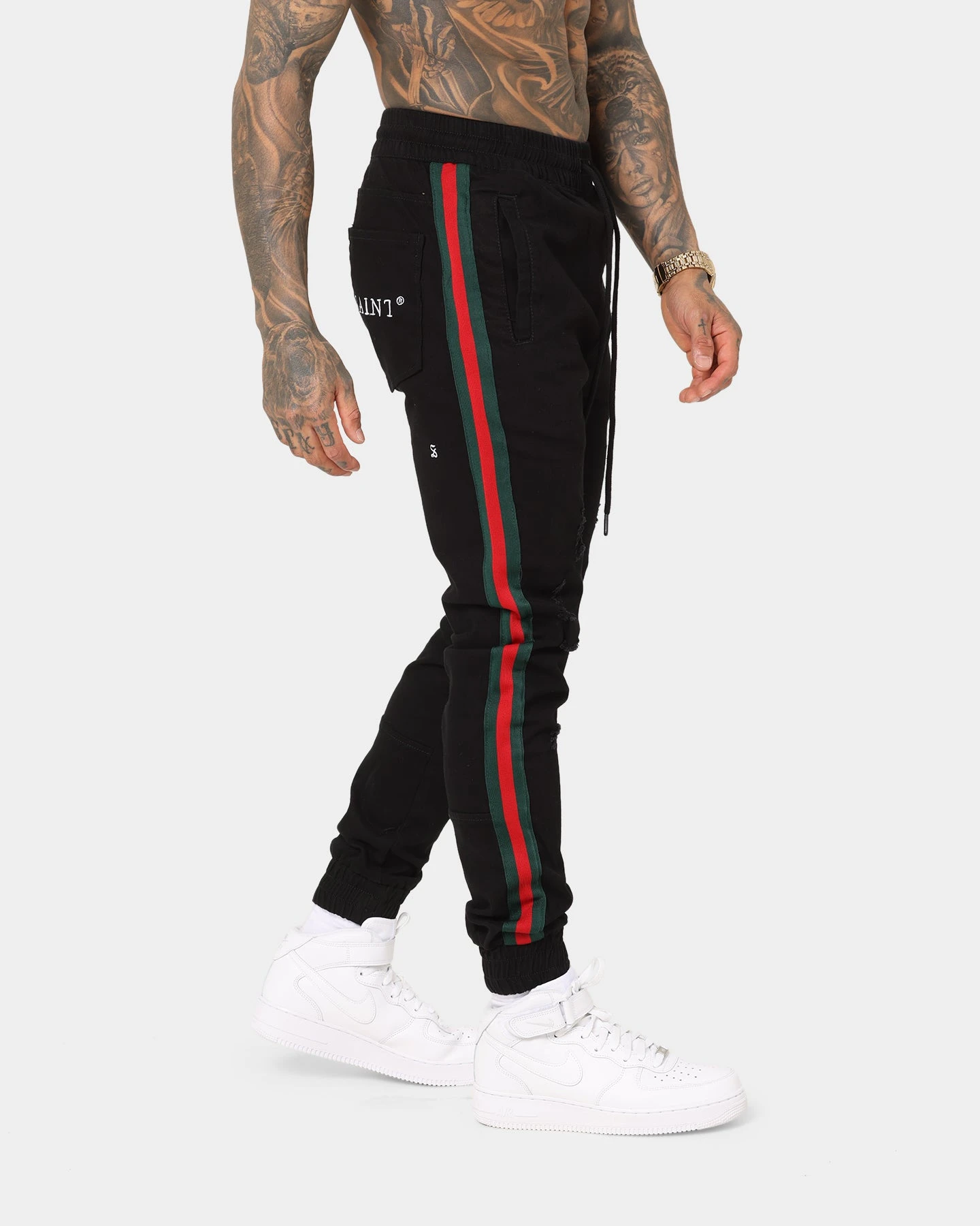 Saint Morta Prestige Joggers Black 6 Saint Morta Prestige Joggers Black - Image 6