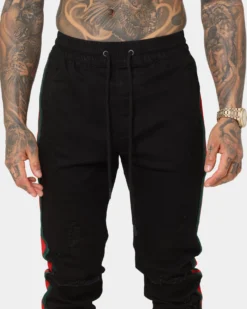 Saint Morta Prestige Joggers Black 17 Saint Morta Prestige Joggers Black -Champions Style 03002072 YB001 mens 070