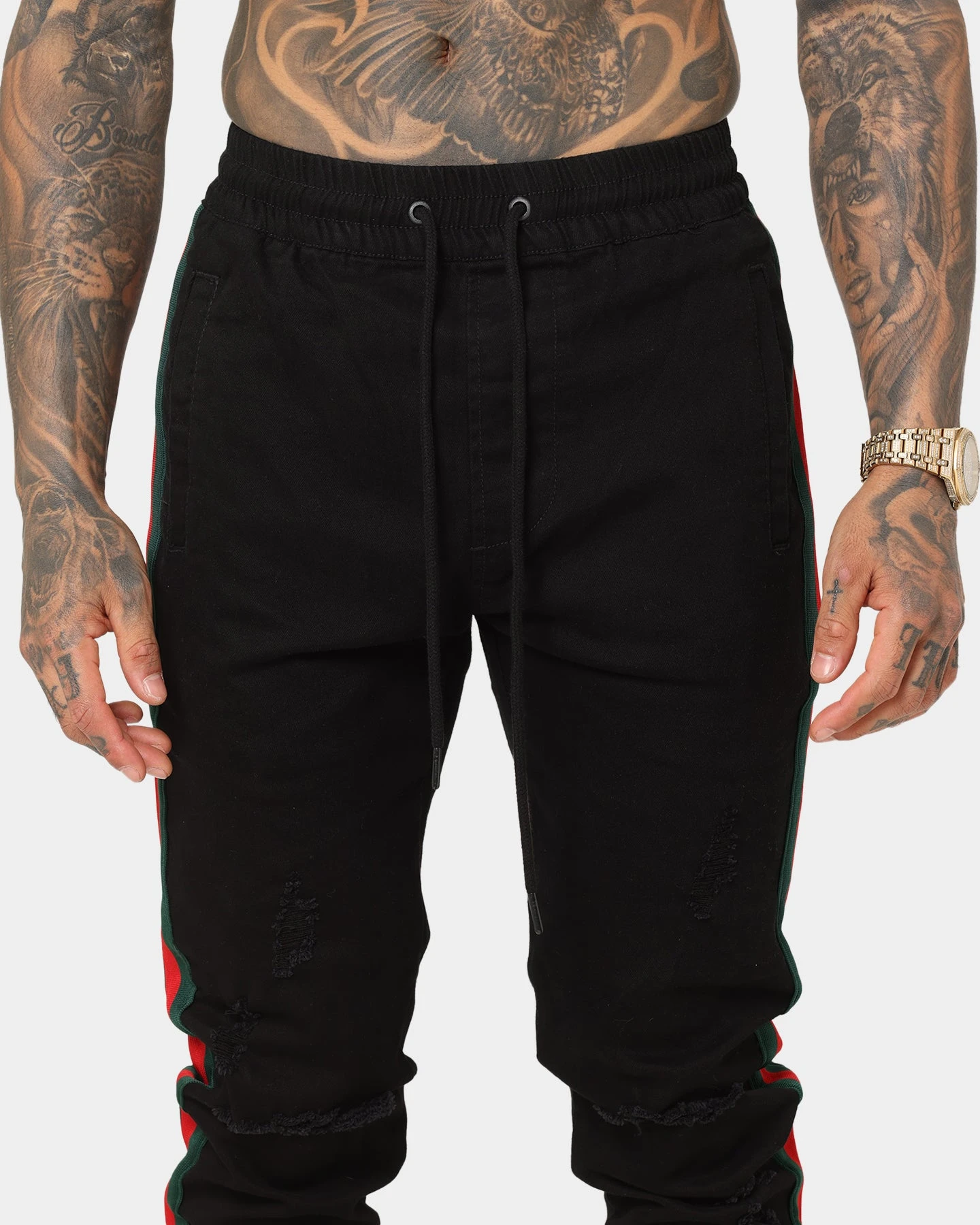 Saint Morta Prestige Joggers Black 8 Saint Morta Prestige Joggers Black - Image 8