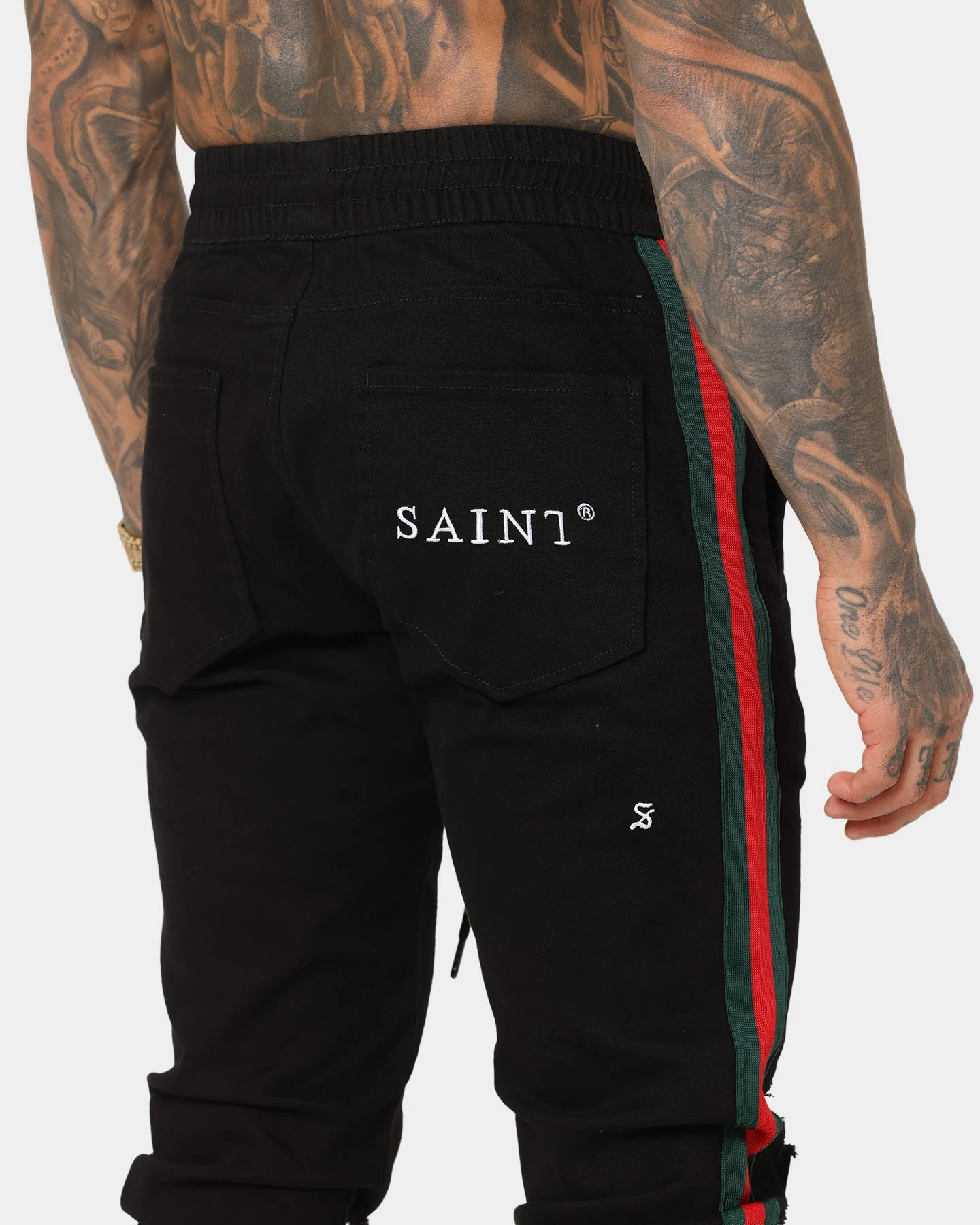 Saint Morta Prestige Joggers Black 9 Saint Morta Prestige Joggers Black - Image 9