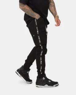 Saint Morta Sport X Joggers Black -Champions Style 03003137 YB001 mens 030