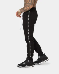 Saint Morta Sport X Joggers Black -Champions Style 03003137 YB001 mens 040