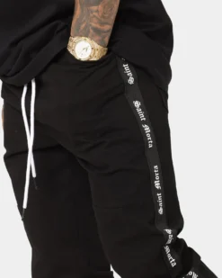 Saint Morta Sport X Joggers Black -Champions Style 03003137 YB001 mens 060