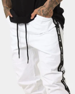Saint Morta Sport X Joggers White -Champions Style 03003137 YW100 mens 040
