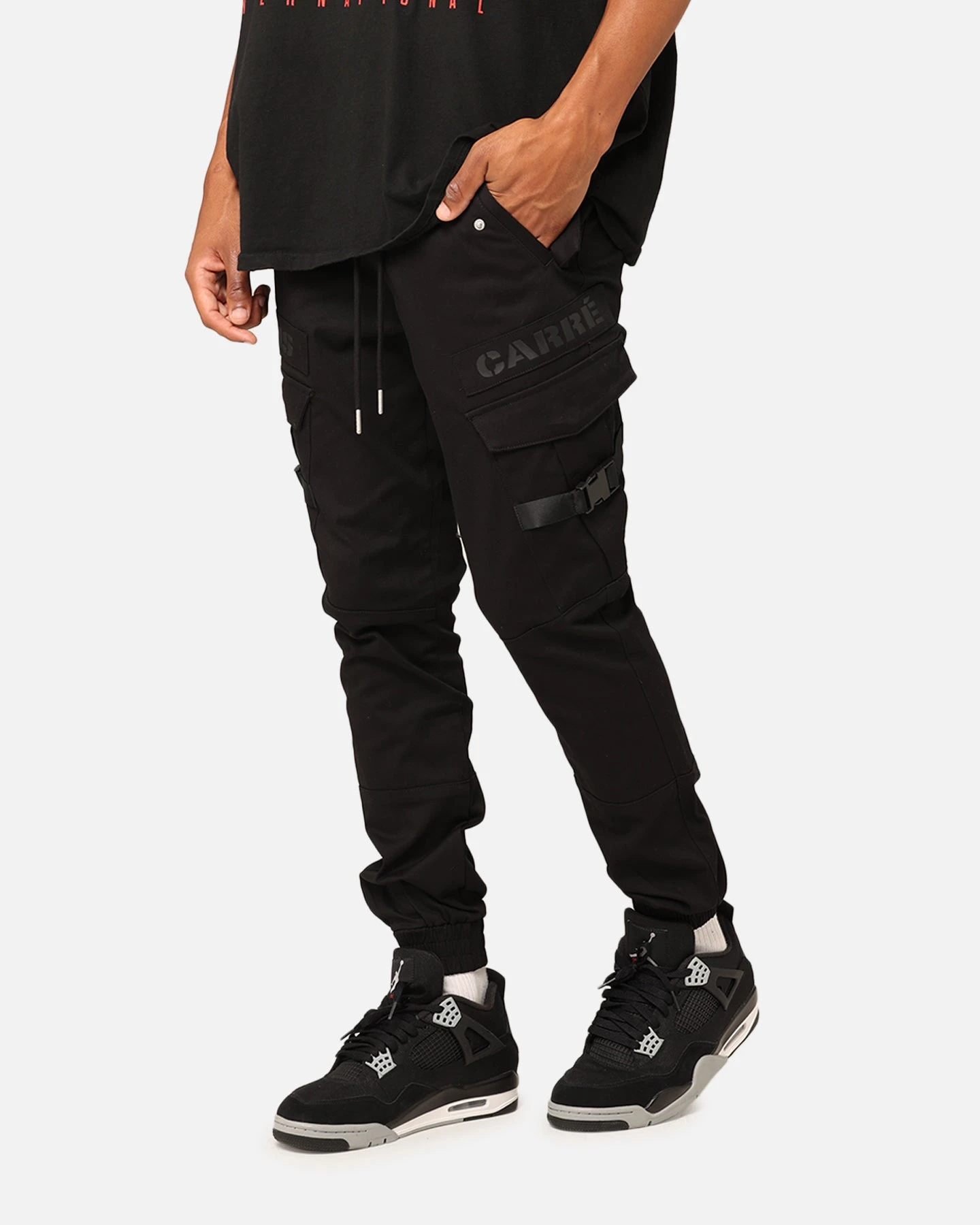 Carré Transition Cargo Joggers Black/Black 1 Carré Transition Cargo Joggers Black/Black