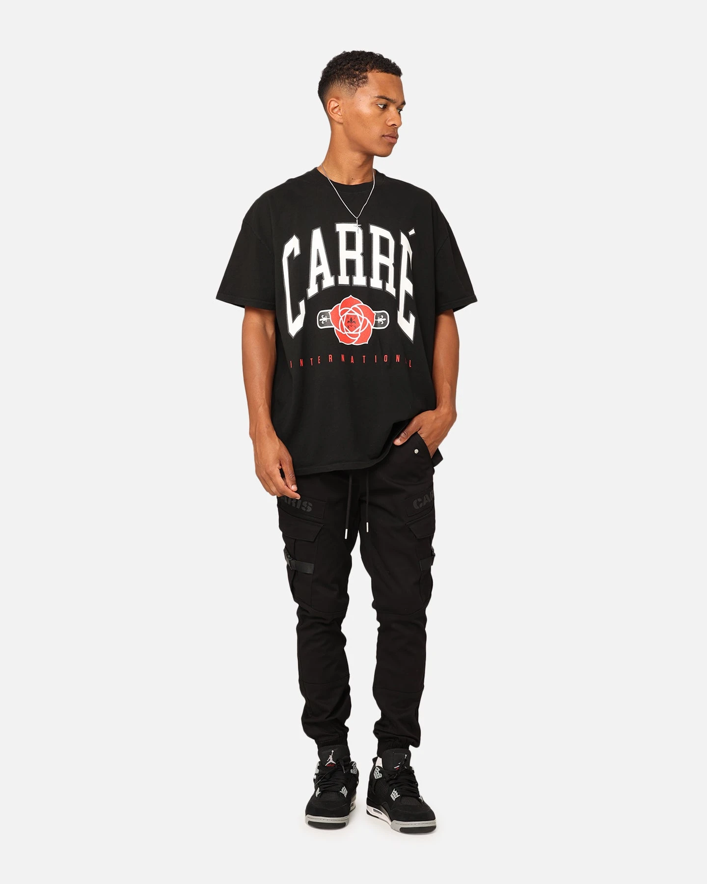 Carré Transition Cargo Joggers Black/Black 2 Carré Transition Cargo Joggers Black/Black - Image 2