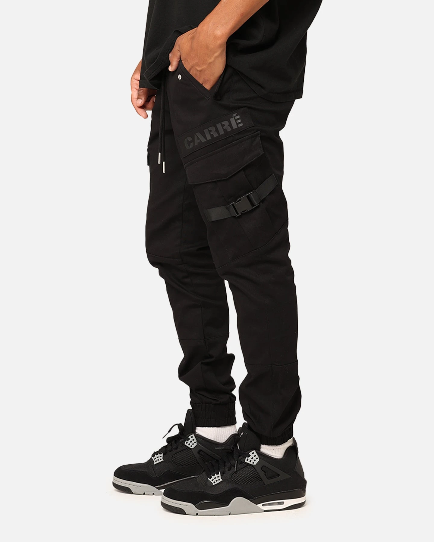 Carré Transition Cargo Joggers Black/Black 5 Carré Transition Cargo Joggers Black/Black - Image 5