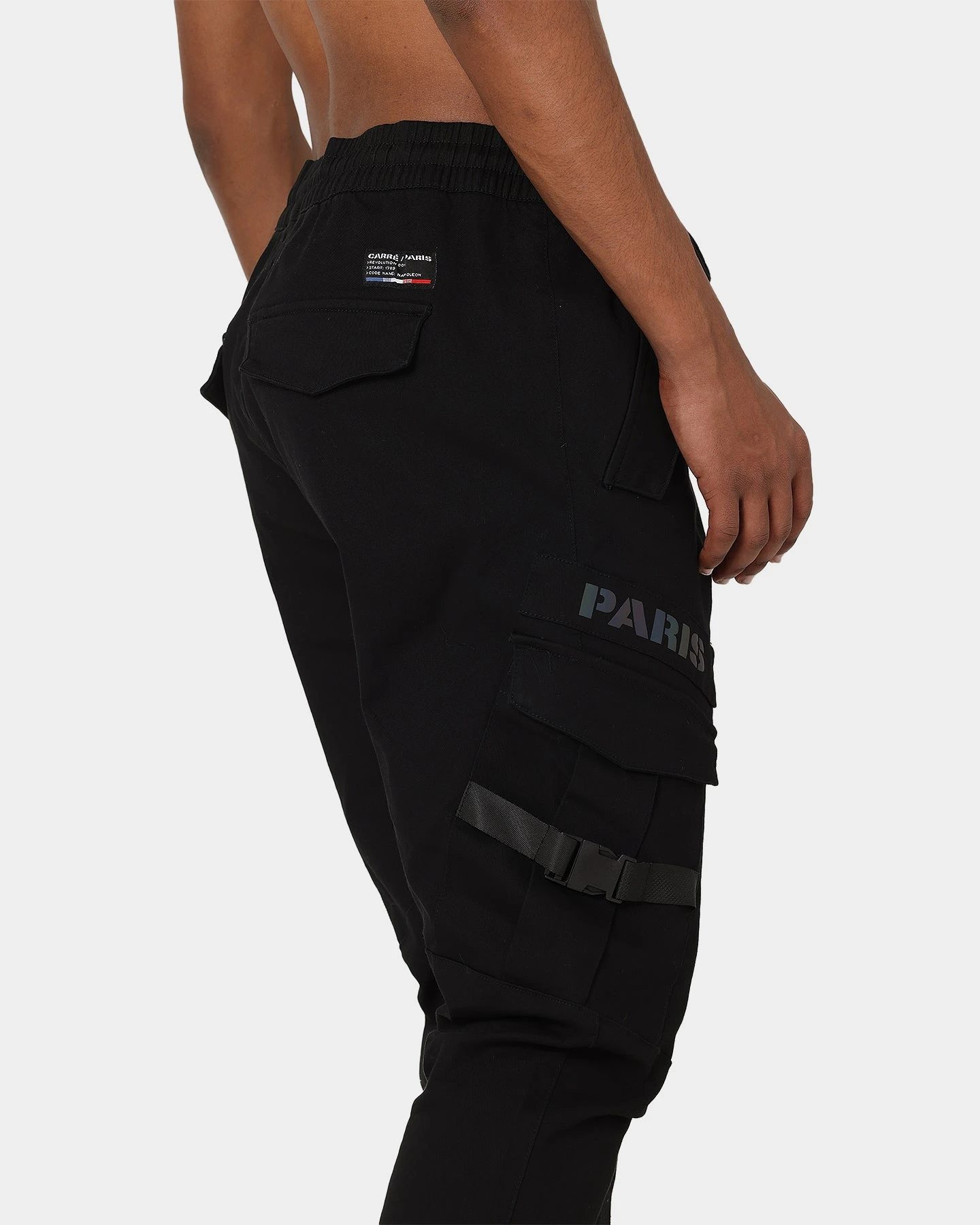 Carré Reflective Transition Cargo Joggers Black/Multi-coloured 10 Carré Reflective Transition Cargo Joggers Black/Multi-coloured - Image 10