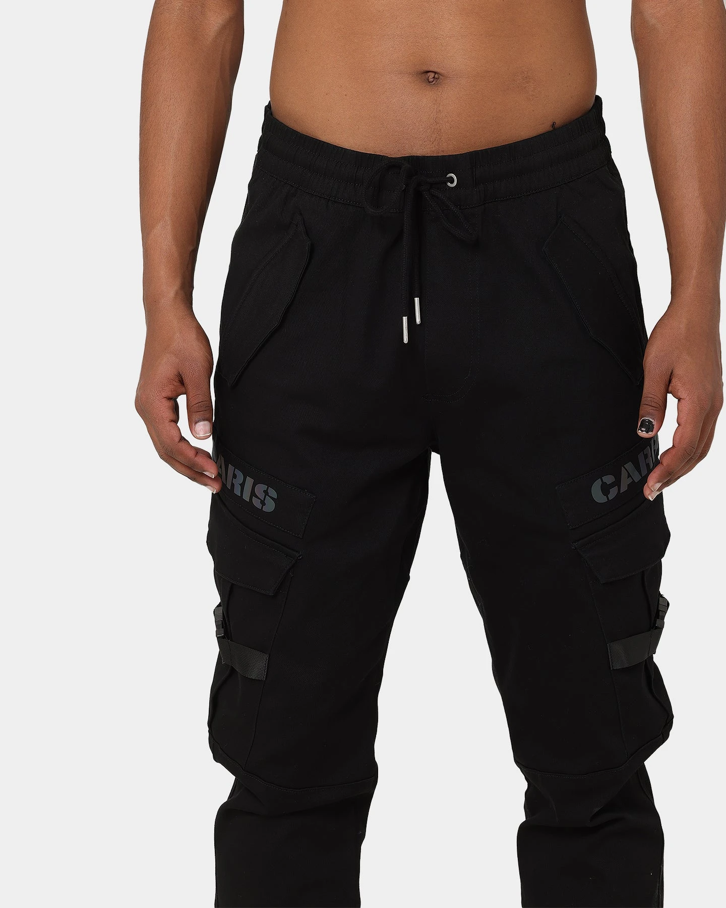 Carré Reflective Transition Cargo Joggers Black/Multi-coloured 4 Carré Reflective Transition Cargo Joggers Black/Multi-coloured - Image 4