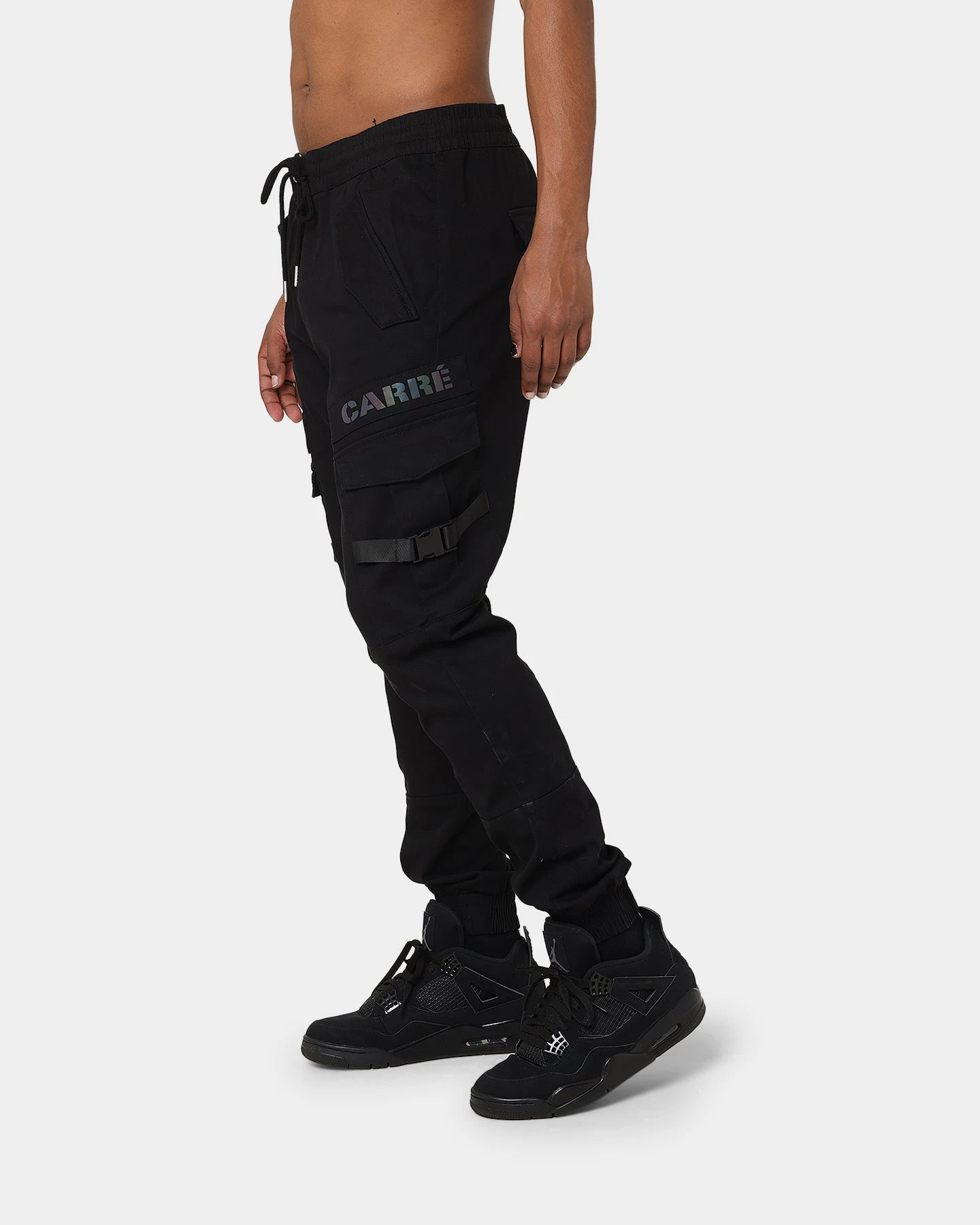 Carré Reflective Transition Cargo Joggers Black/Multi-coloured 7 Carré Reflective Transition Cargo Joggers Black/Multi-coloured - Image 7