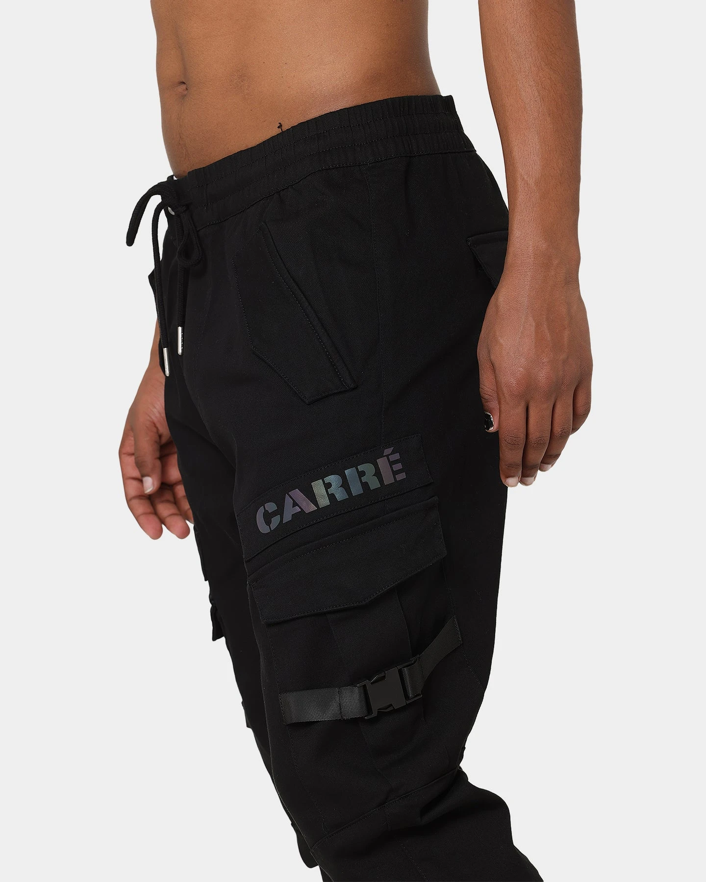 Carré Reflective Transition Cargo Joggers Black/Multi-coloured 8 Carré Reflective Transition Cargo Joggers Black/Multi-coloured - Image 8