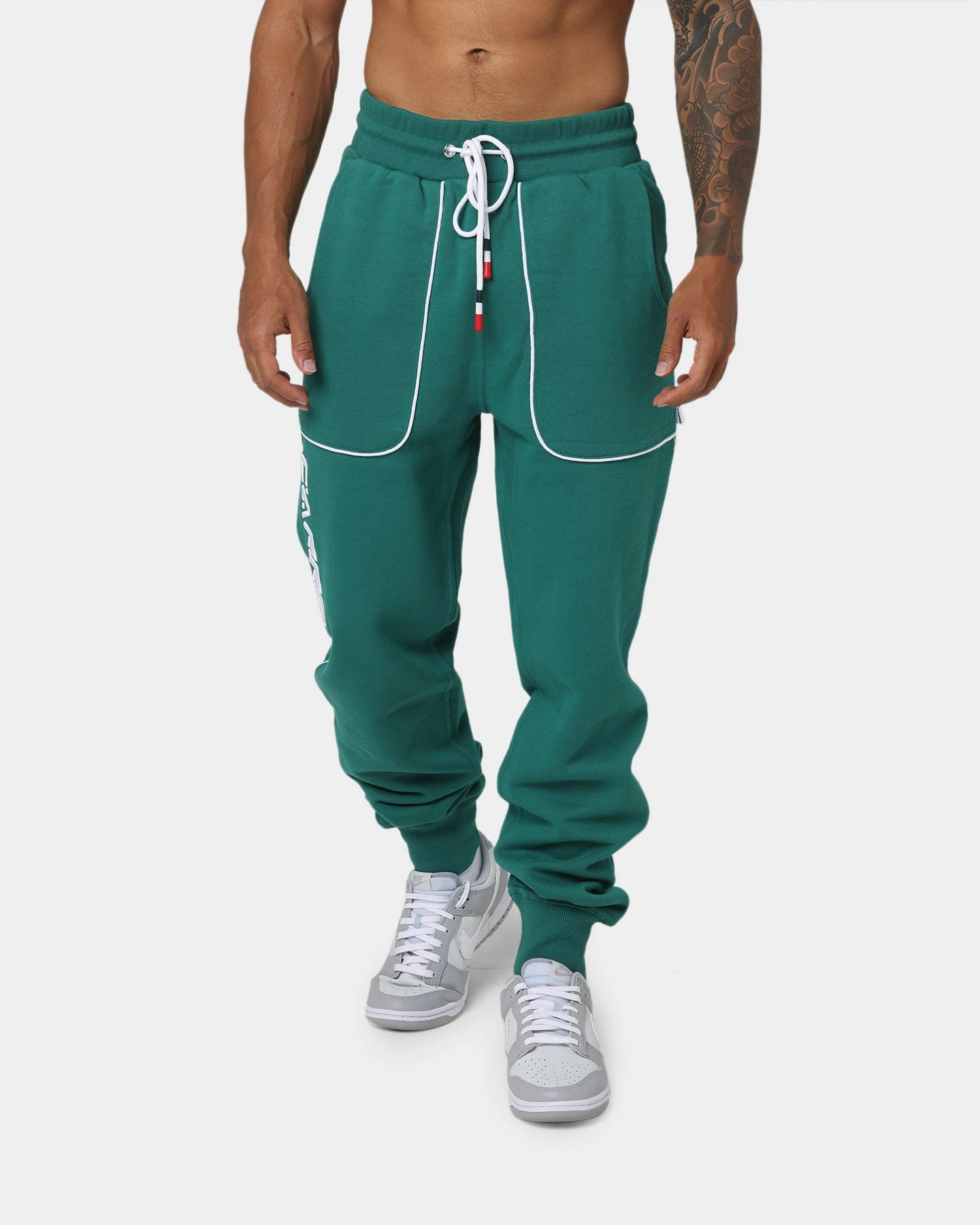 Carré Ange Track Pants Deep Teal 3 Carré Ange Track Pants Deep Teal - Image 3
