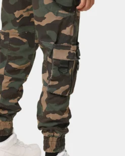 The Anti Order Armed Forces Elite Joggers Woodland Camo -Champions Style 03006536 YC040 mens 00100