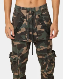 The Anti Order Armed Forces Elite Joggers Woodland Camo -Champions Style 03006536 YC040 mens 0030