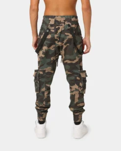 The Anti Order Armed Forces Elite Joggers Woodland Camo -Champions Style 03006536 YC040 mens 0040