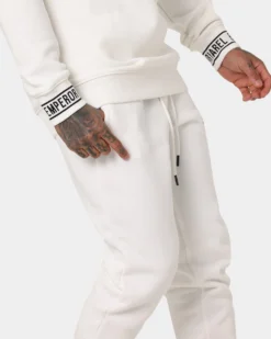 Emperor Apparel Faded Sweat Pants White -Champions Style 03006669 YW100 mens 030