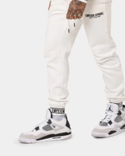 Emperor Apparel Faded Sweat Pants White -Champions Style 03006669 YW100 mens 040