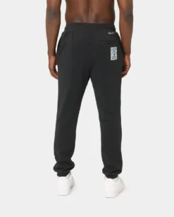 Mitchell & Ness University Of Carolina Basketball Sweat Pants Faded Black -Champions Style 03007906 YB554 mens 040 d816b9fa 8323 40fa 80d1 b3213123df89