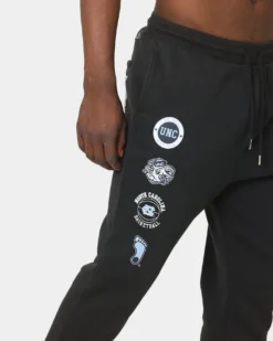 Mitchell & Ness University Of Carolina Basketball Sweat Pants Faded Black -Champions Style 03007906 YB554 mens 090 179f4c13 3a2f 48e9 9242 4b58e54a6c8e
