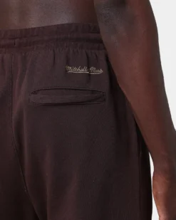 Mitchell & Ness Chicago Bulls Lux Brown Sweatpants Baroque Brown 15 Mitchell & Ness Chicago Bulls Lux Brown Sweatpants Baroque Brown -Champions Style 03007907 YX336 mens 0080