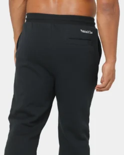 Mitchell & Ness Chicago Bulls Vintage Finals Sweat Pants Faded Black -Champions Style 03007909 YB554 mens 0080