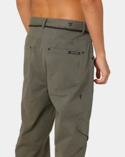 The Anti Order Para Military Cargo Pants Army Green -Champions Style 03008258 YA400 mens 0080